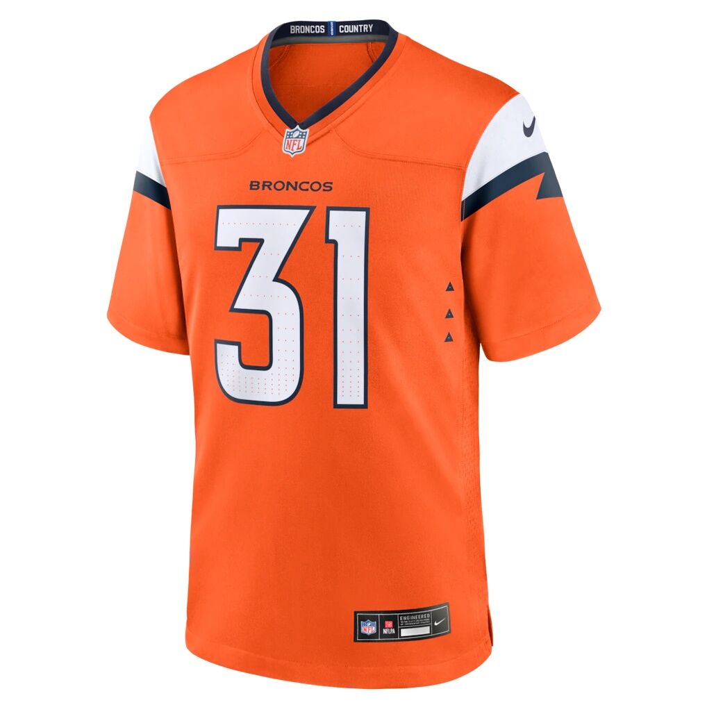 Kris Abrams-Draine Denver Broncos Nike Team Game Jersey