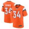 JL Skinner Denver Broncos Nike Team Game Jersey - Orange - Front View