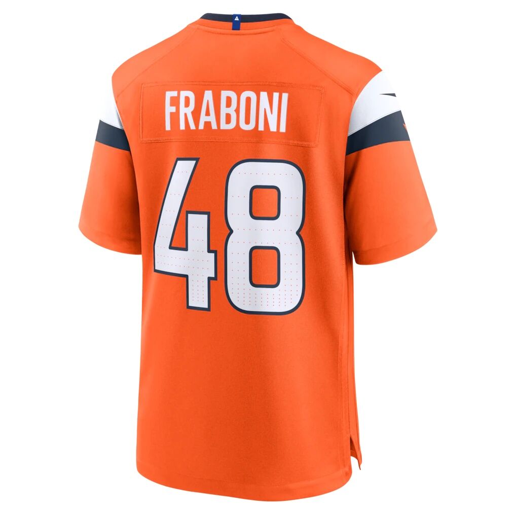 Mitchell Fraboni Denver Broncos Nike Team Game Jersey