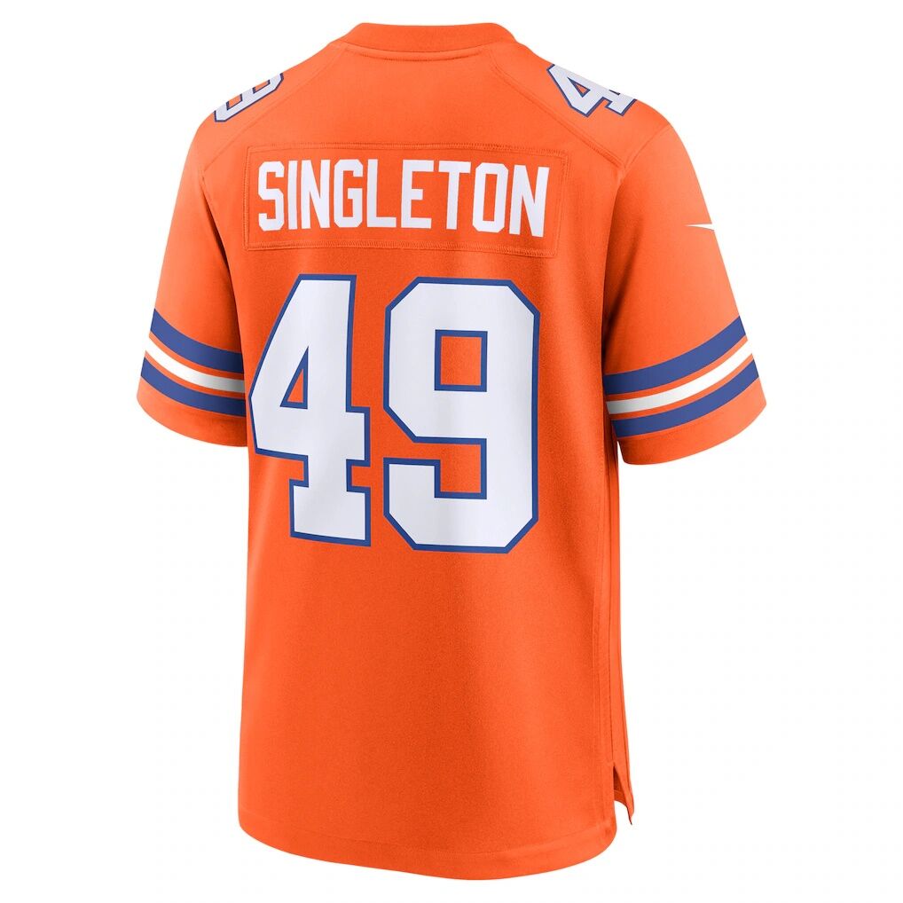 Alex Singleton Denver Broncos Nike Alternate Game Jersey