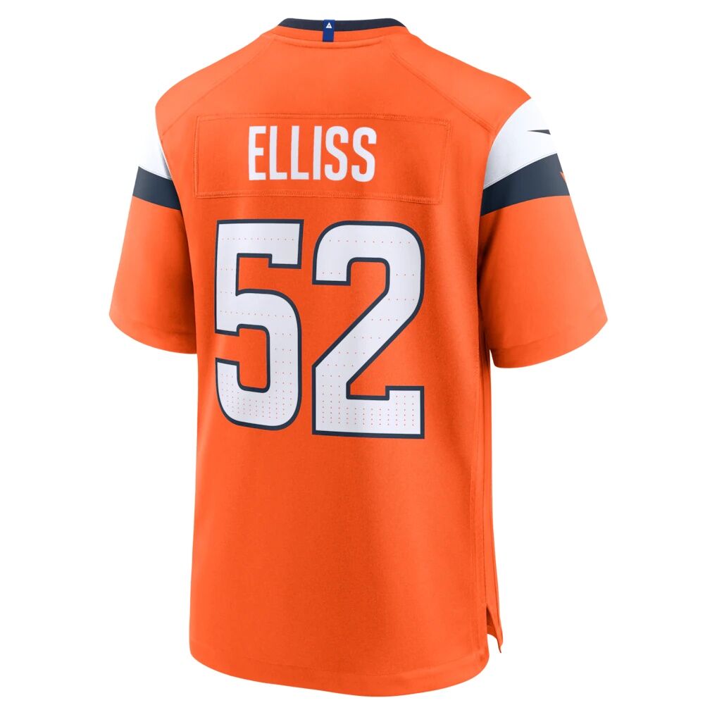 Jonah Elliss Denver Broncos Nike Team Game Jersey