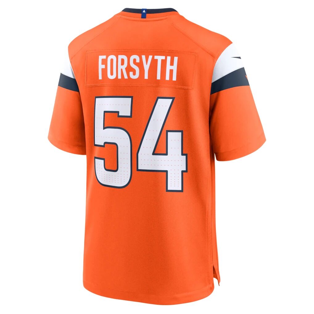 Alex Forsyth Denver Broncos Nike Team Game Jersey