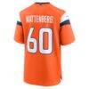 Luke Wattenberg Denver Broncos Nike Team Game Jersey - Orange - Detail View