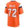 Garett Bolles Denver Broncos Nike Team Game Jersey - Orange - Detail View