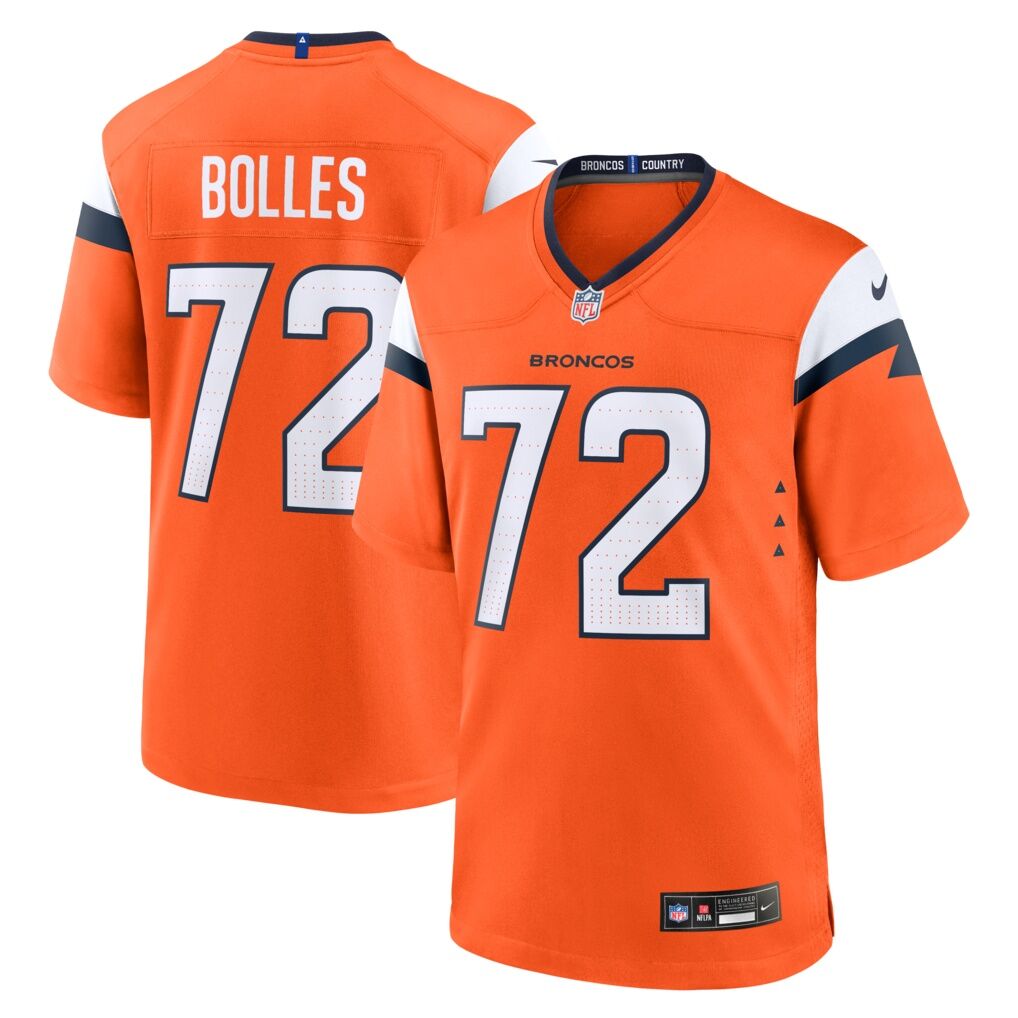 Garett Bolles Denver Broncos Nike Team Game Jersey