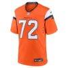 Garett Bolles Denver Broncos Nike Team Game Jersey - Orange - Side View