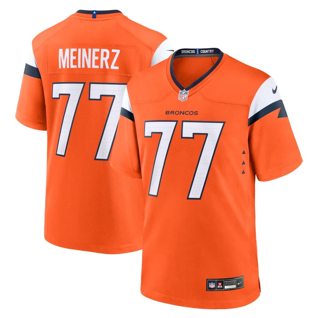 Quinn Meinerz Denver Broncos Nike Team Game Jersey