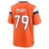 Matt Peart Denver Broncos Nike Team Game Jersey - Orange - Detail View