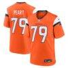 Matt Peart Denver Broncos Nike Team Game Jersey - Orange - Front View