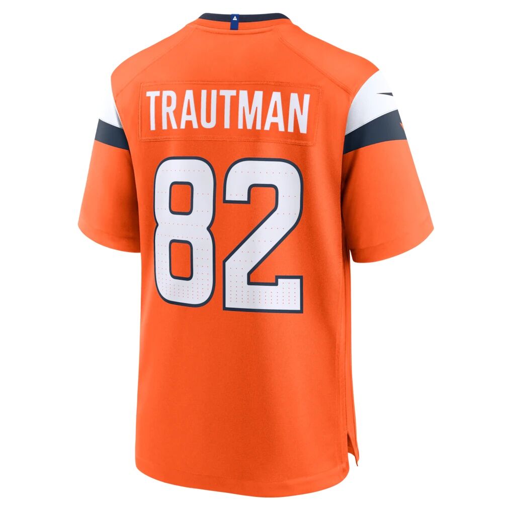 Adam Trautman Denver Broncos Nike Team Game Jersey