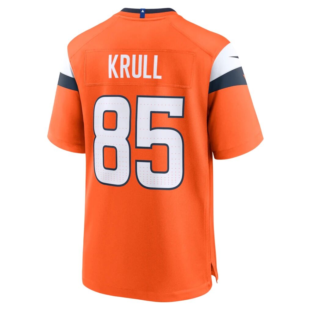 Lucas Krull Denver Broncos Nike Team Game Jersey