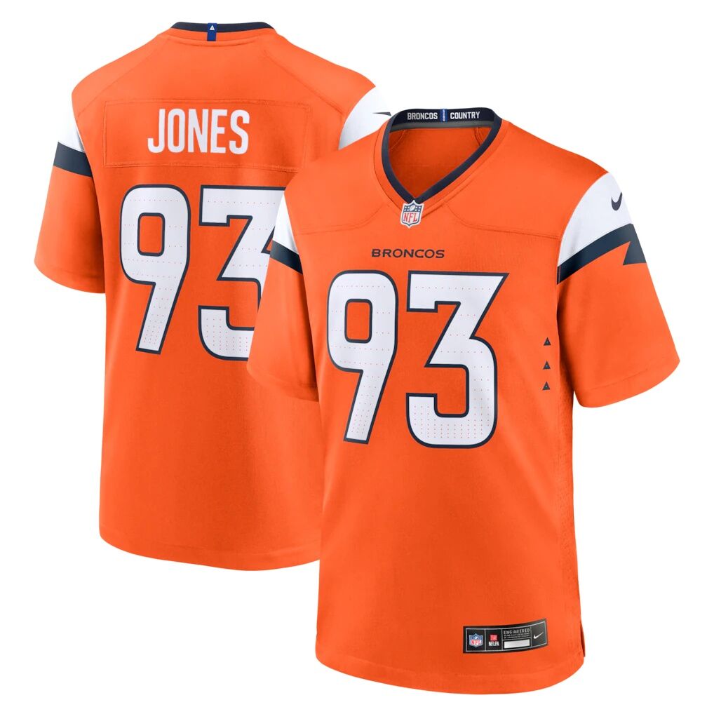 D.J. Jones Denver Broncos Nike Team Game Jersey