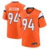 Jordan Jackson Denver Broncos Nike Team Game Jersey - Orange - Front View