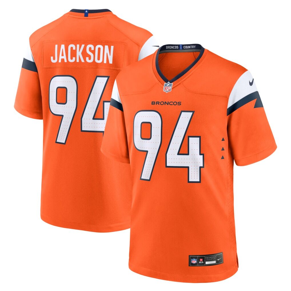 Jordan Jackson Denver Broncos Nike Team Game Jersey