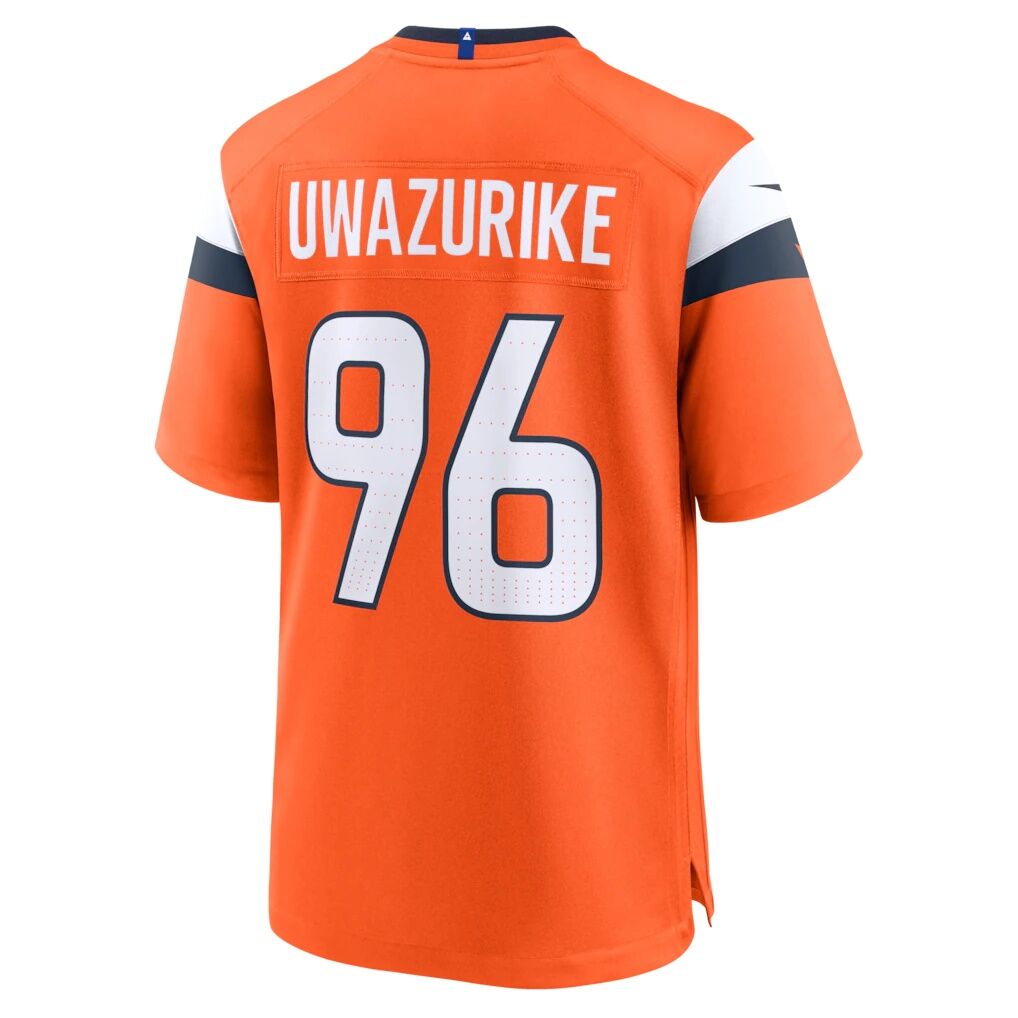 Eyioma Uwazurike Denver Broncos Nike Team Game Jersey