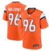 Eyioma Uwazurike Denver Broncos Nike Team Game Jersey - Orange - Front View