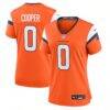 Jonathon Cooper Denver Broncos Nike Women's Team Game Jersey - Orange - Front View