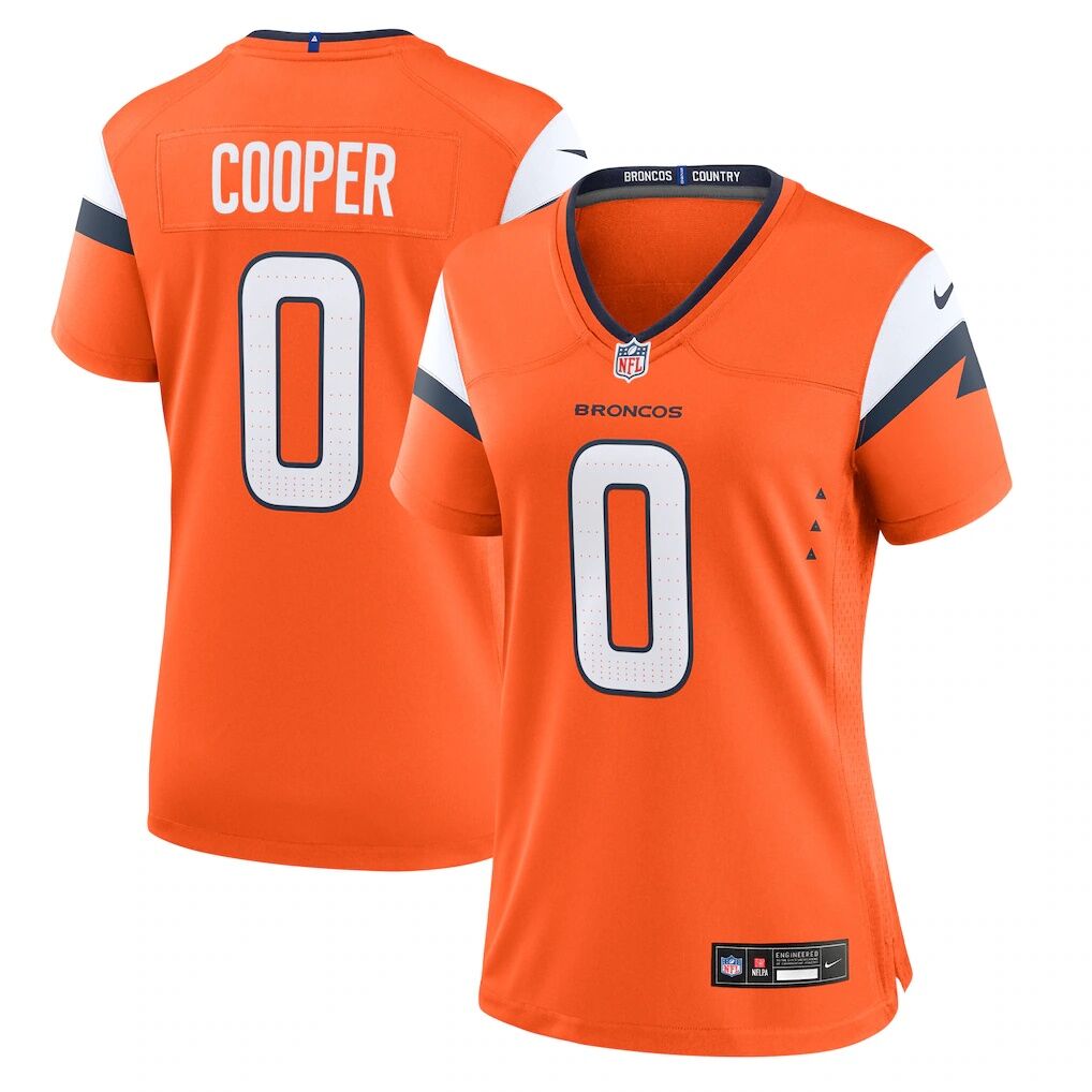 Jonathon Cooper Denver Broncos Nike Women's Team Game Jersey