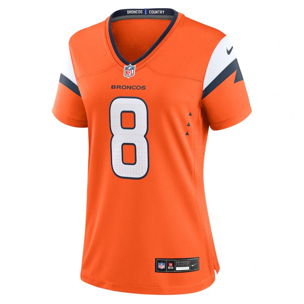 Jarrett Stidham Denver Broncos Nike Women's Team Game Jersey