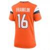 Troy Franklin Denver Broncos Nike Women's Team Game Jersey - Orange - Detail View