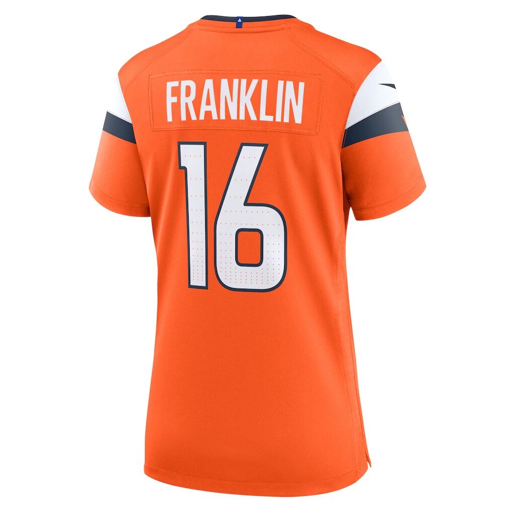 Troy Franklin Denver Broncos Nike Women's Team Game Jersey