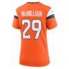 Ja'Quan McMillian Denver Broncos Nike Women's Team Game Jersey - Orange - Detail View