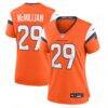 Ja'Quan McMillian Denver Broncos Nike Women's Team Game Jersey - Orange - Front View