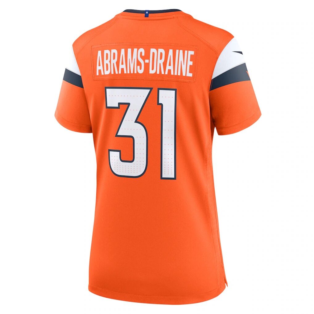 Kris Abrams-Draine Denver Broncos Nike Women's Team Game Jersey
