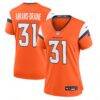 Kris Abrams-Draine Denver Broncos Nike Women's Team Game Jersey - Orange - Front View