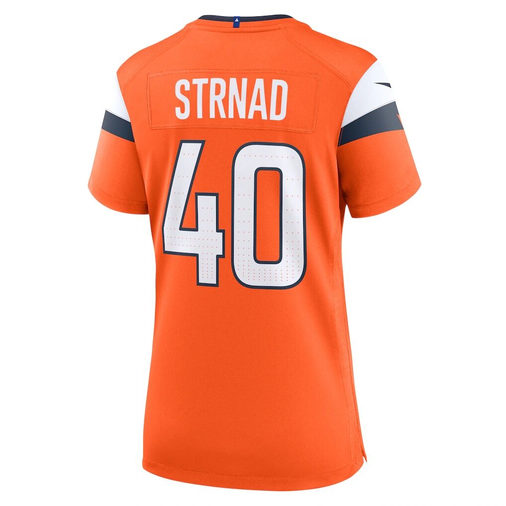 Justin Strnad Denver Broncos Nike Women's Team Game Jersey