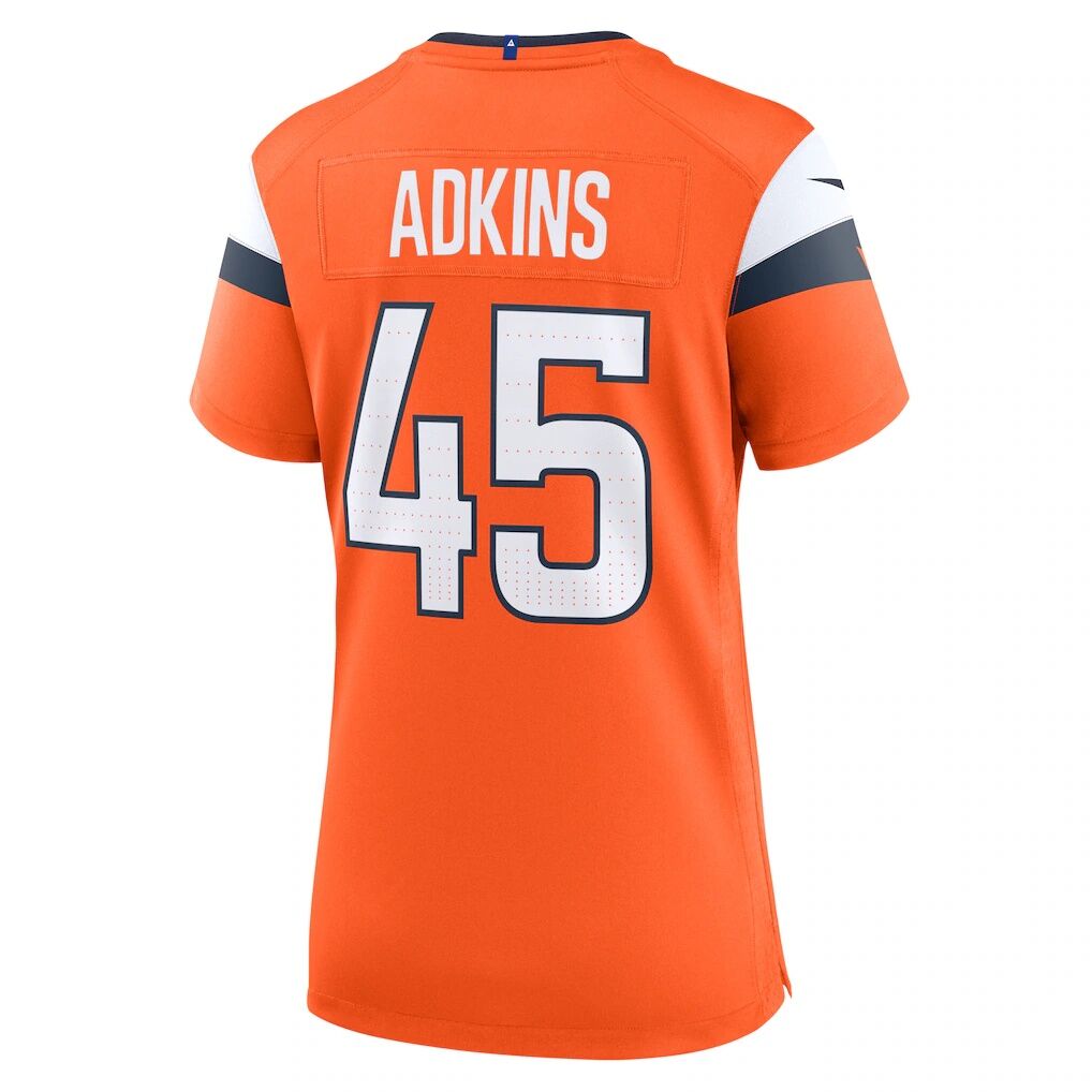 Nate Adkins Denver Broncos Nike Women's Team Game Jersey