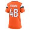 Mitchell Fraboni Denver Broncos Nike Women's Team Game Jersey - Orange - Detail View