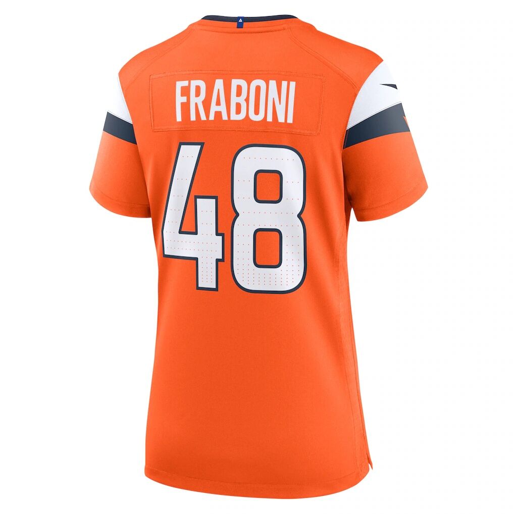 Mitchell Fraboni Denver Broncos Nike Women's Team Game Jersey