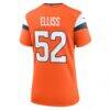Jonah Elliss Denver Broncos Nike Women's Team Game Jersey - Orange - Detail View
