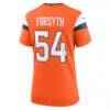 Alex Forsyth Denver Broncos Nike Women's Team Game Jersey - Orange - Detail View