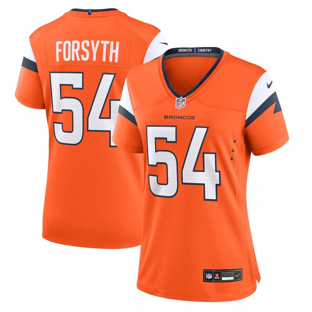 Alex Forsyth Denver Broncos Nike Women's Team Game Jersey