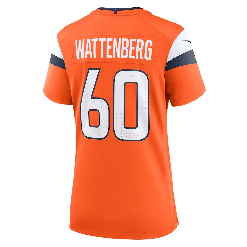 Luke Wattenberg Denver Broncos Nike Women's Team Game Jersey