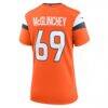 Mike McGlinchey Denver Broncos Nike Women's Team Game Jersey - Orange - Detail View