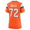 Garett Bolles Denver Broncos Nike Women's Team Game Jersey - Orange - Detail View