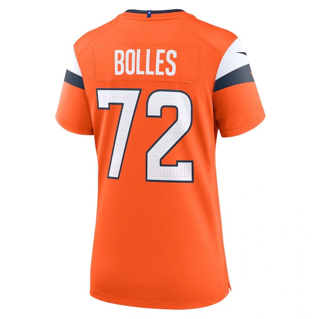 Garett Bolles Denver Broncos Nike Women's Team Game Jersey