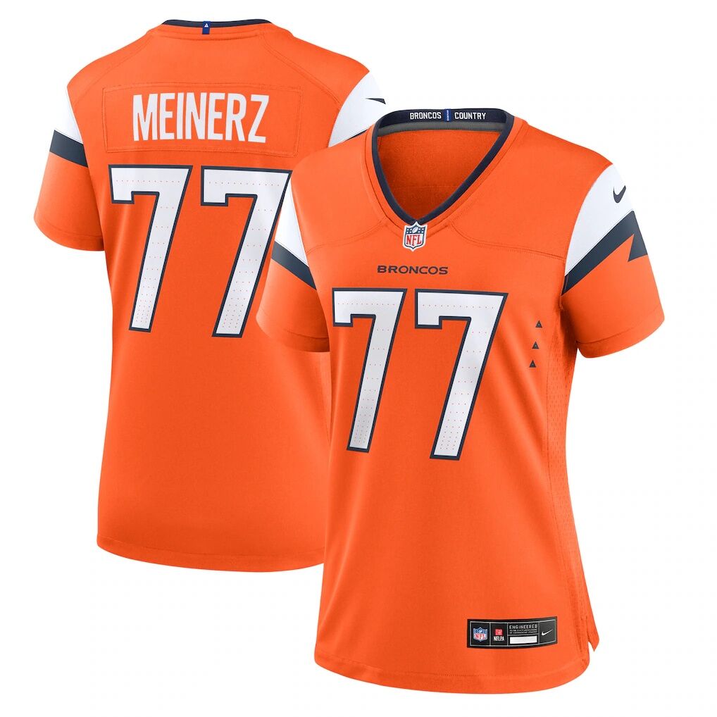 Quinn Meinerz Denver Broncos Nike Women's Team Game Jersey