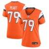 Matt Peart Denver Broncos Nike Women's Team Game Jersey - Orange - Front View