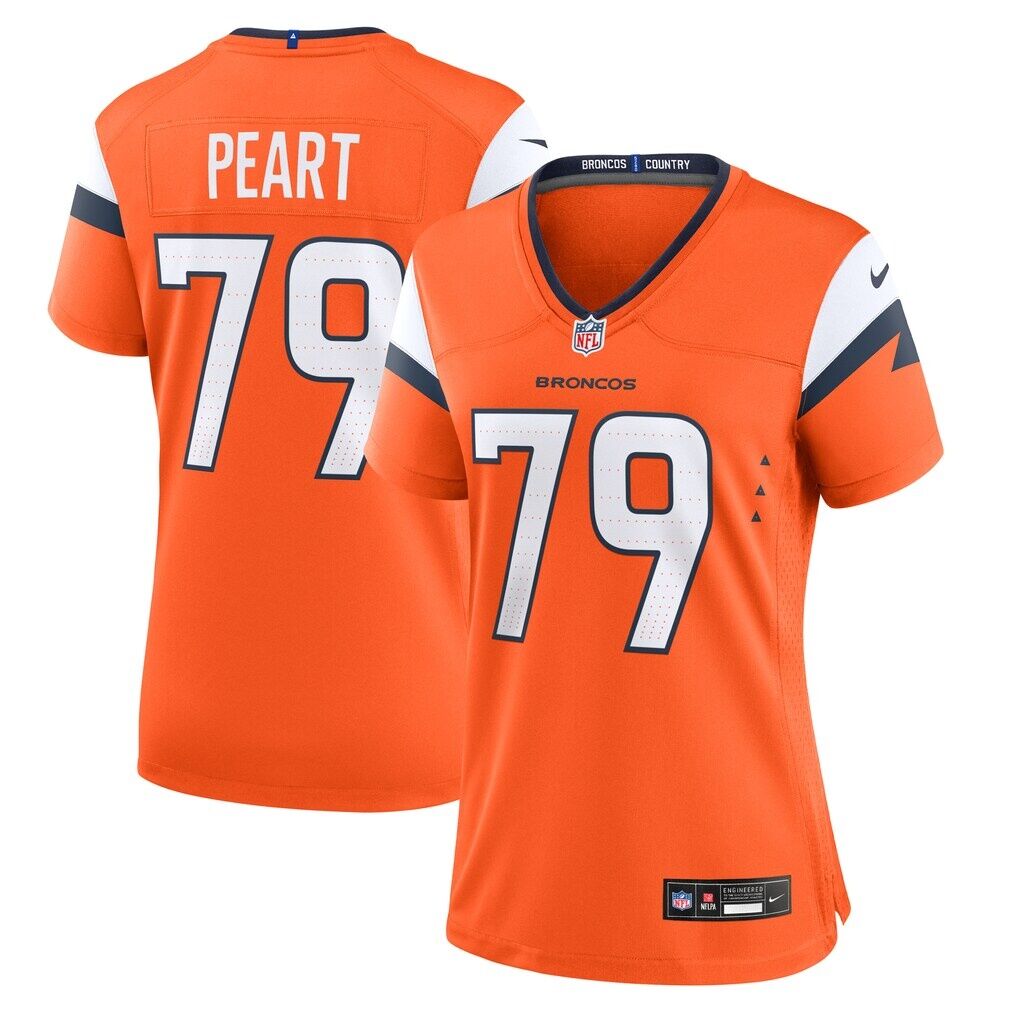 Matt Peart Denver Broncos Nike Women's Team Game Jersey