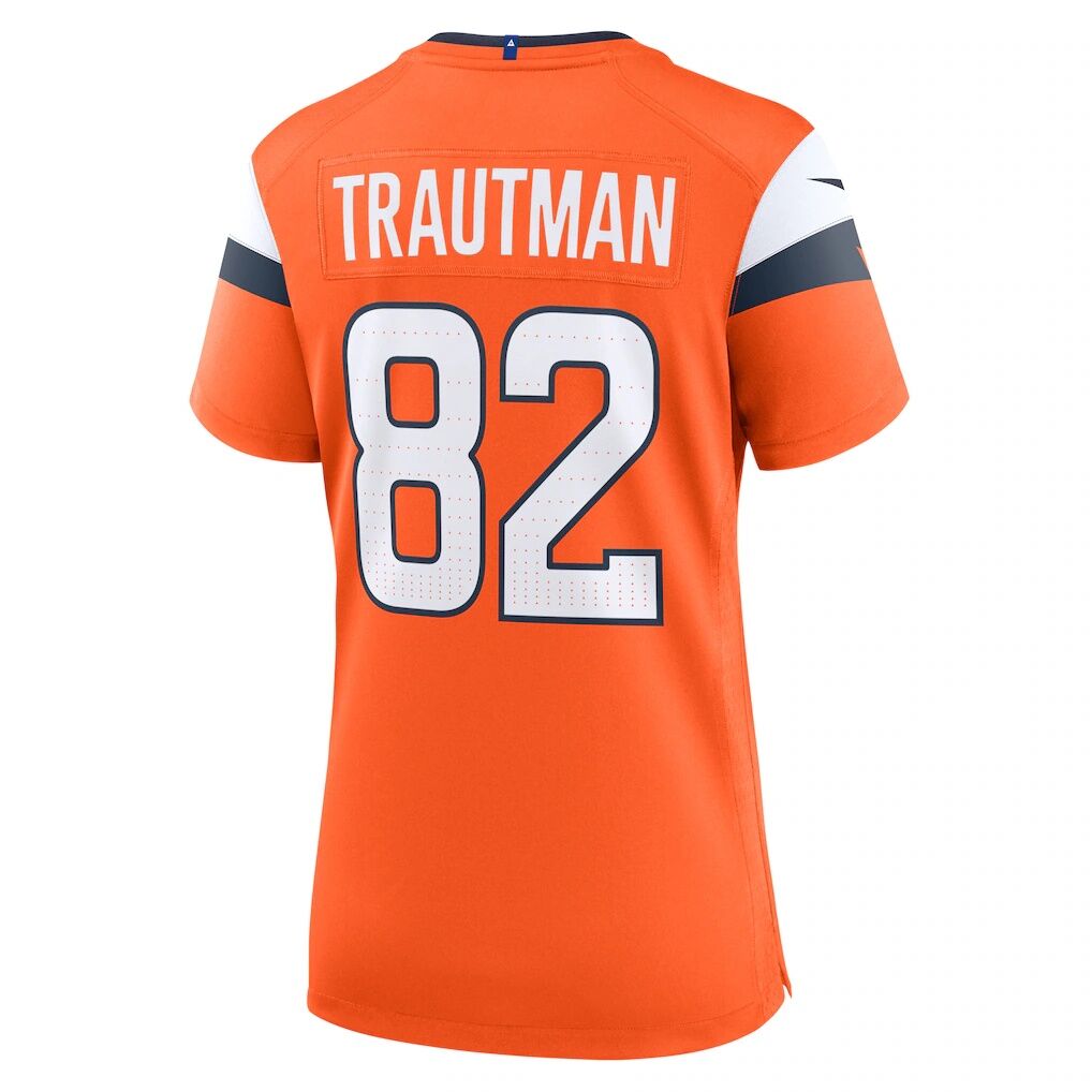 Adam Trautman Denver Broncos Nike Women's Team Game Jersey