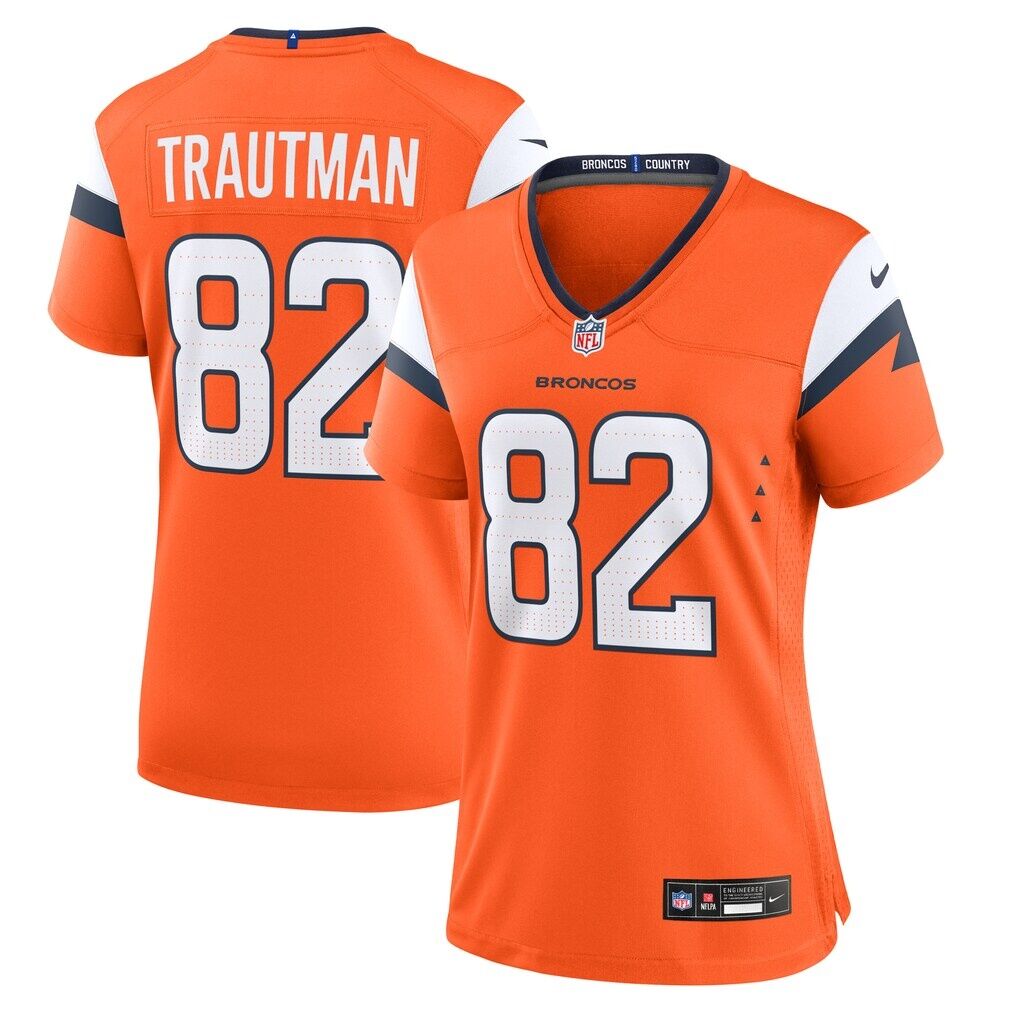 Adam Trautman Denver Broncos Nike Women's Team Game Jersey