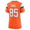 Lucas Krull Denver Broncos Nike Women's Team Game Jersey - Orange - Detail View