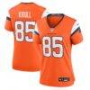 Lucas Krull Denver Broncos Nike Women's Team Game Jersey - Orange - Front View