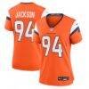 Jordan Jackson Denver Broncos Nike Women's Team Game Jersey - Orange - Front View