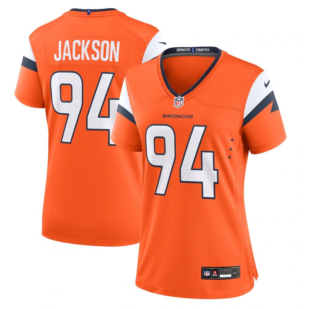 Jordan Jackson Denver Broncos Nike Women's Team Game Jersey