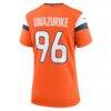 Eyioma Uwazurike Denver Broncos Nike Women's Team Game Jersey - Orange - Detail View